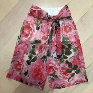 $176 Loredana made in Italy girls wide leg pants